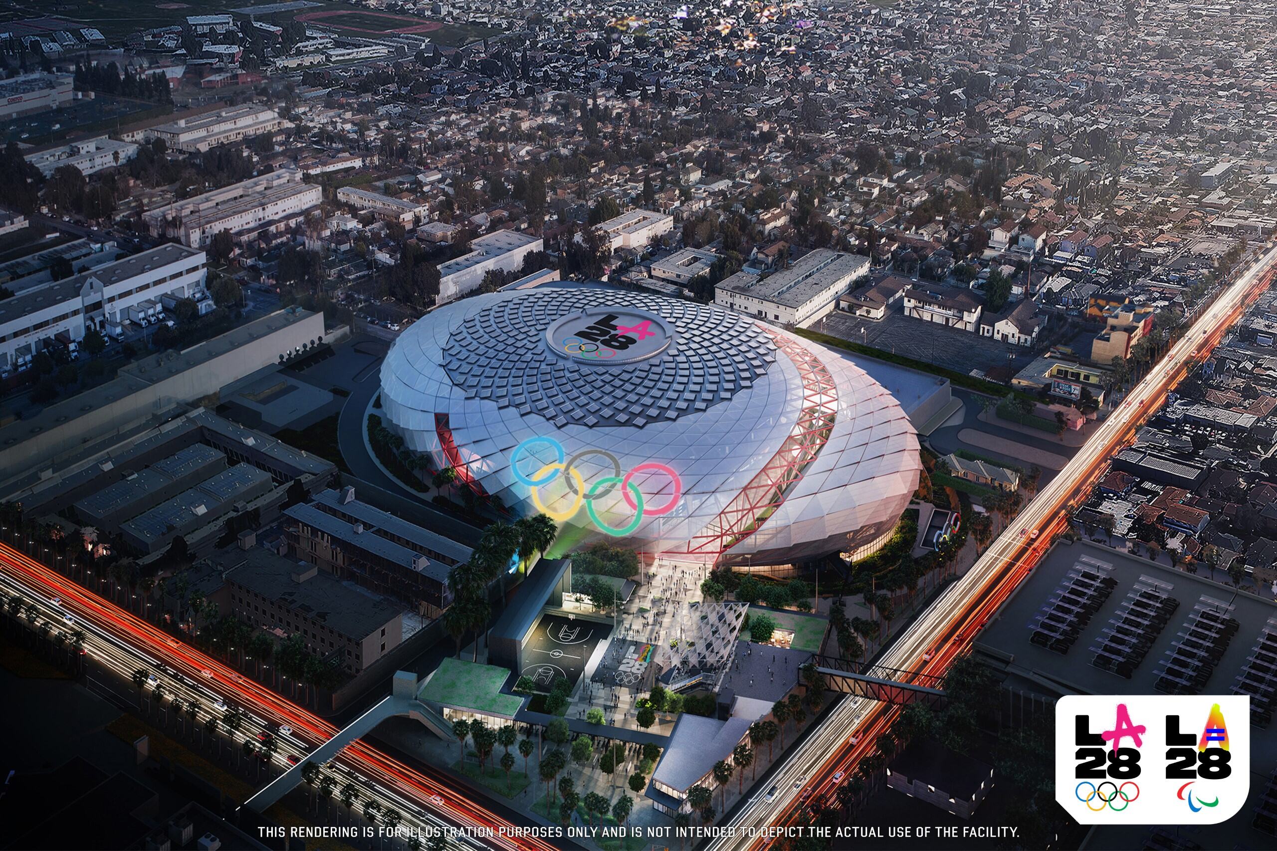 期待官方：2028年洛杉矶奥运会篮球赛事将在快船新主场举行