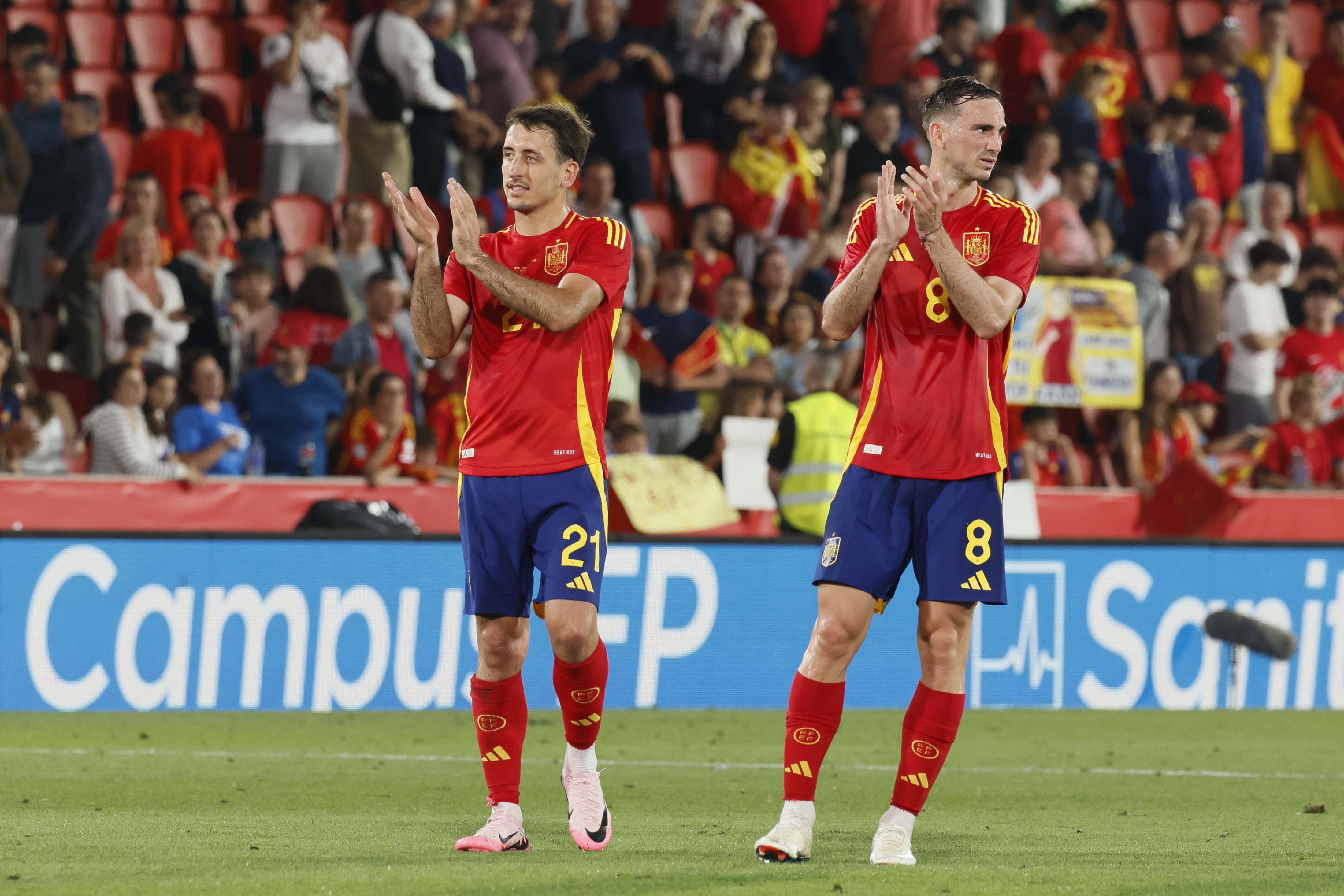 传射建功，法比安是21世纪第八位在欧洲杯做到这点的西班牙球员